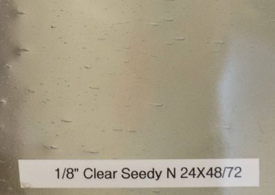 Clear Seedy decorative glass pattern