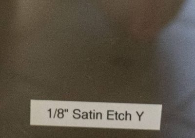 Satin Etch decorative glass pattern